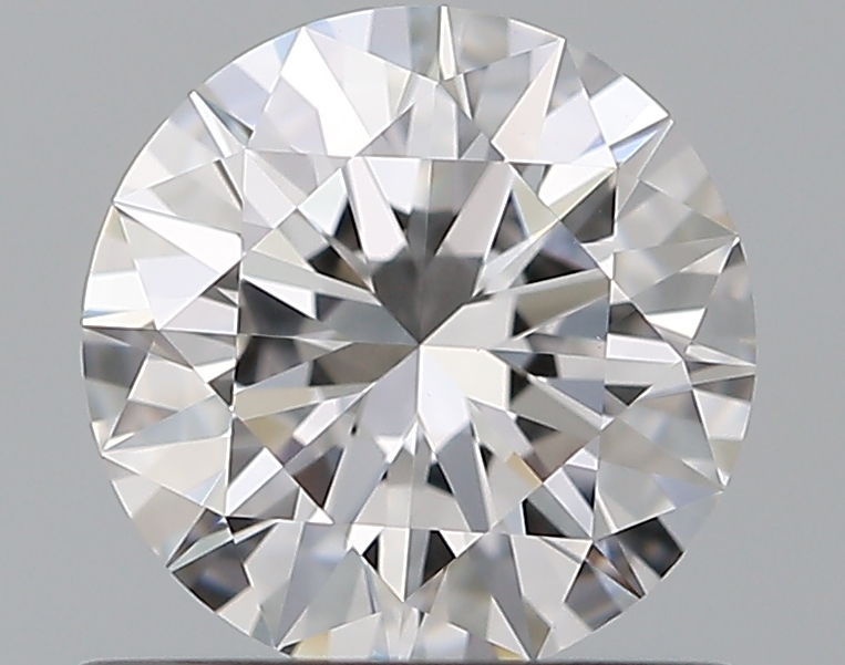 0.76 CaratD-VVS1 EX Cut Round Diamond