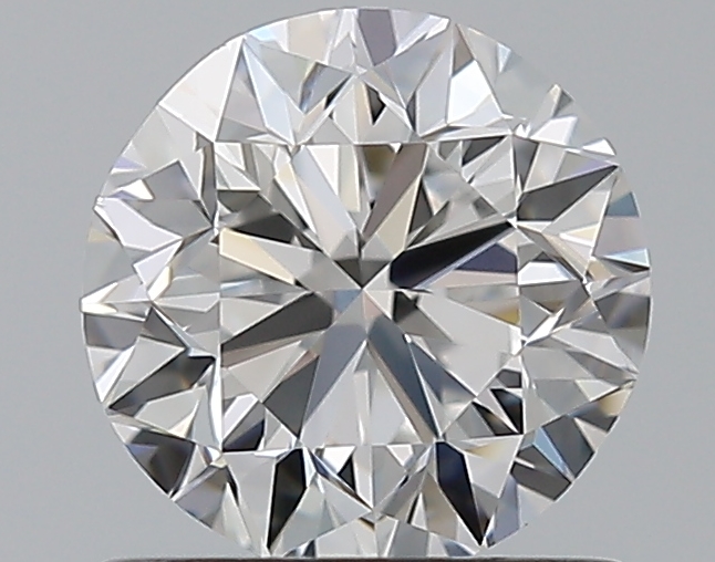 1 CaratE-VVS2 VG Cut Round Diamond
