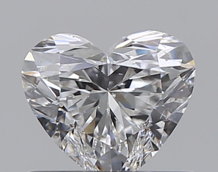 0.5 CaratF-SI2 - Cut Heart Diamond