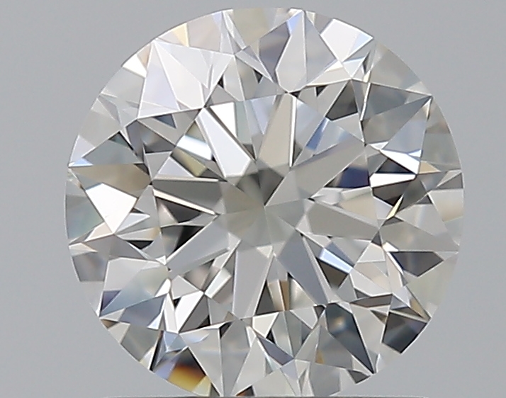 1.23 CaratG-VVS1 EX Cut Round Diamond