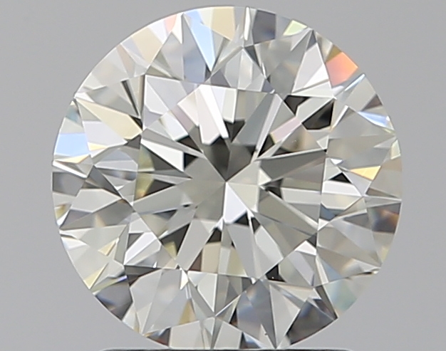 1.7 CaratK-VVS2 EX Cut Round Diamond