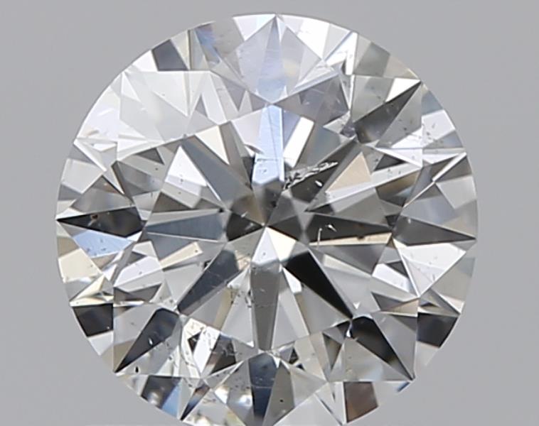 0.81 CaratH-SI2 EX Cut Round Diamond