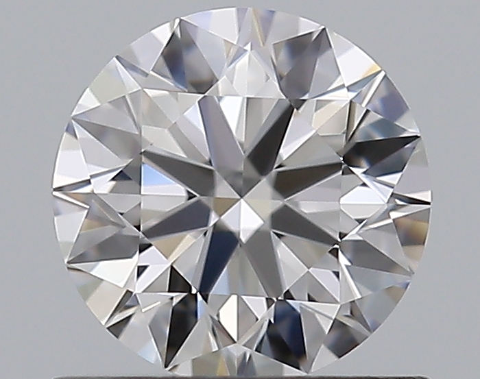 0.76 CaratD-IF EX Cut Round Diamond