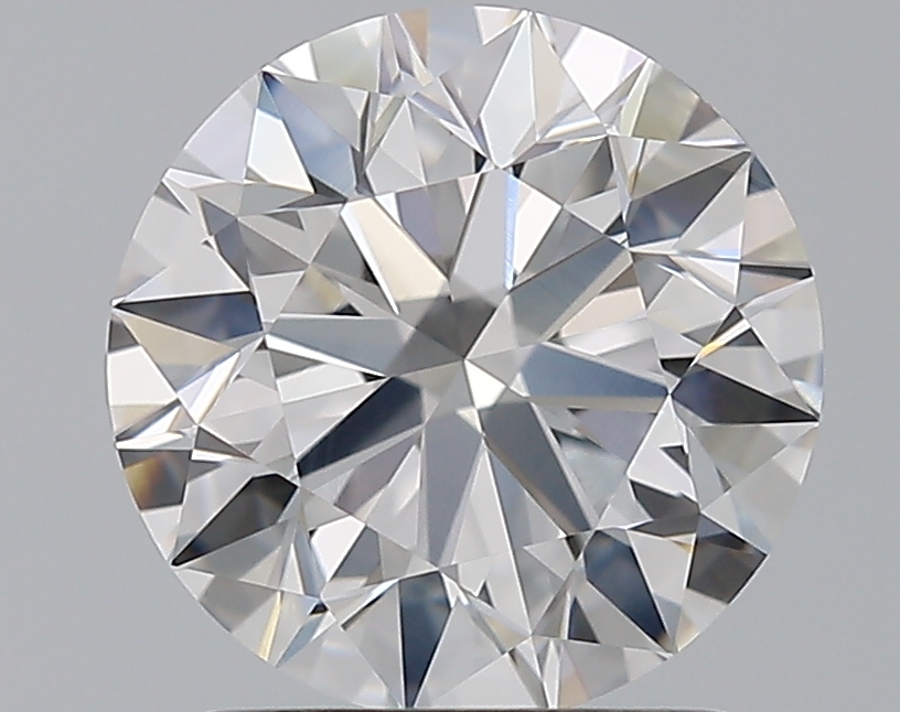 1.9 CaratD-VVS1 EX Cut Round Diamond