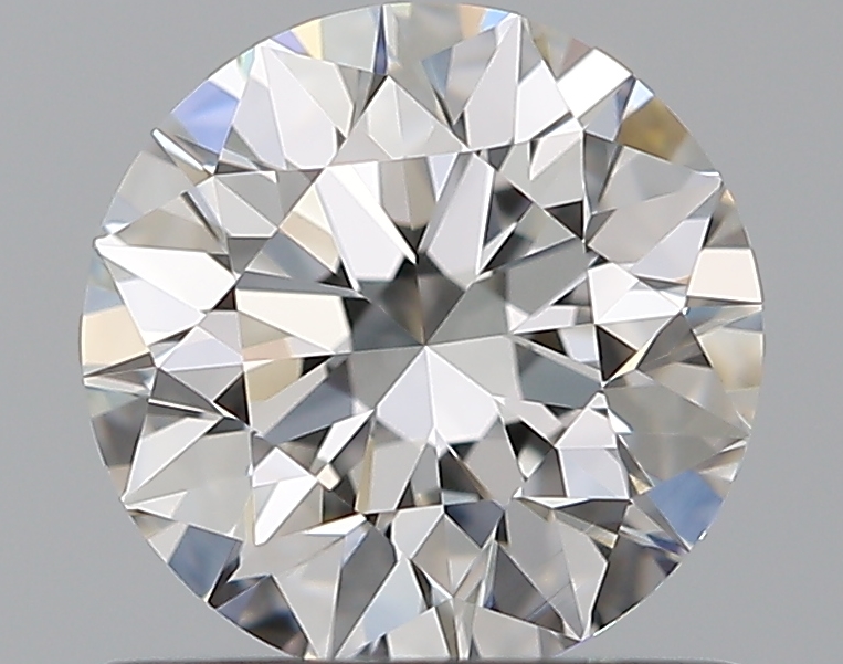 0.89 CaratF-VVS1 EX Cut Round Diamond