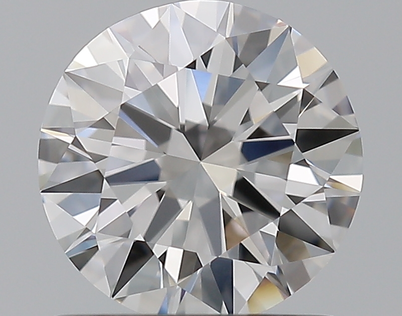 1 CaratD-VVS2 EX Cut Round Diamond
