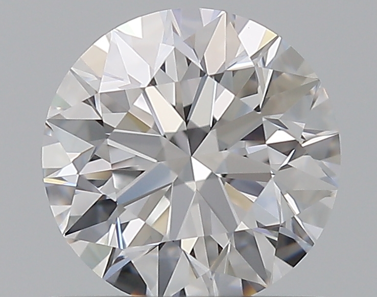 0.77 CaratD-VVS1 EX Cut Round Diamond