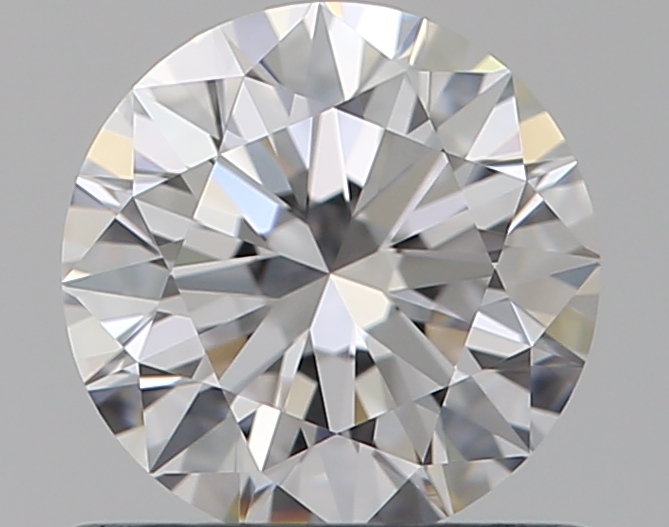 0.7 CaratD-VVS1 EX Cut Round Diamond