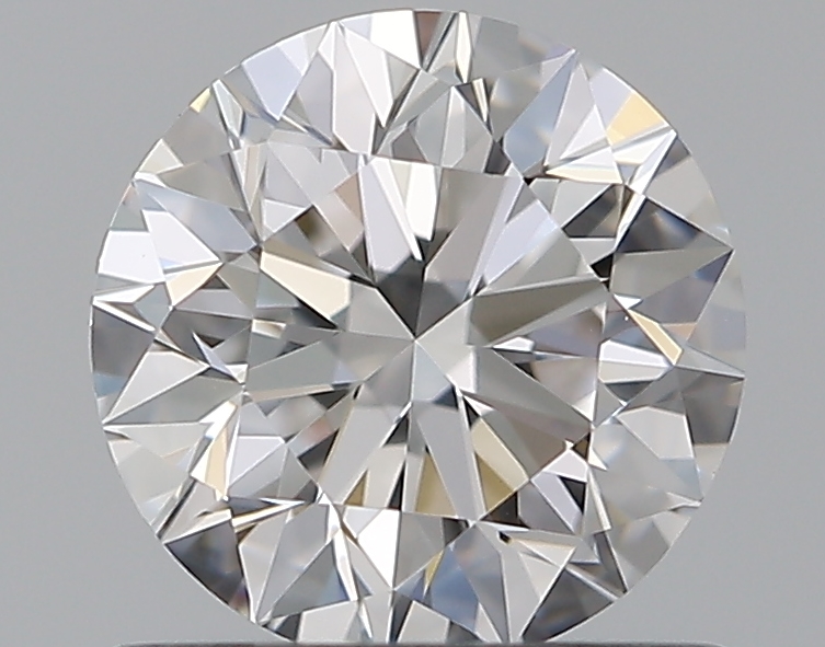 0.75 CaratD-VVS1 EX Cut Round Diamond