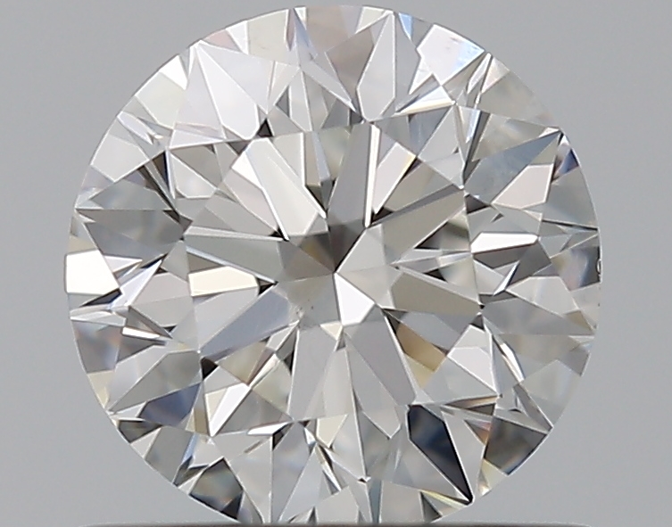 0.81 CaratF-VS1 EX Cut Round Diamond