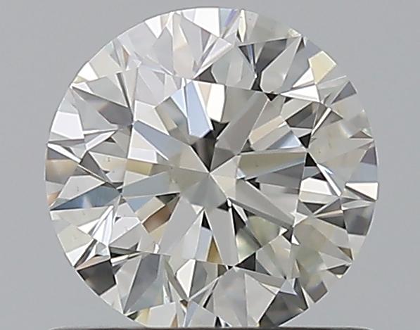 0.76 CaratI-VS2 EX Cut Round Diamond