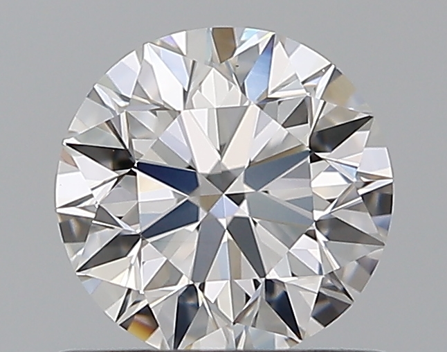 0.76 CaratF-VVS1 EX Cut Round Diamond