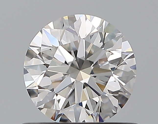 0.66 CaratF-VVS1 EX Cut Round Diamond