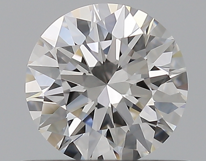 0.58 CaratE-VVS1 EX Cut Round Diamond