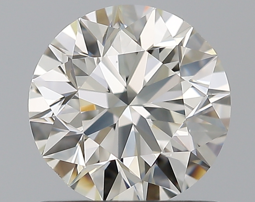 1 CaratJ-VS1 EX Cut Round Diamond