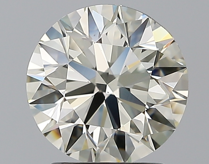 2.2 CaratL-VS2 EX Cut Round Diamond
