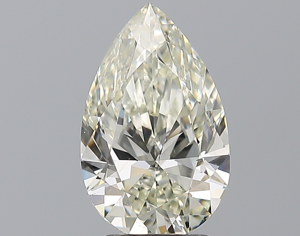 2.71 Carat Pear Diamond