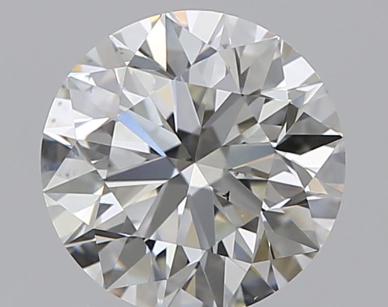 0.83 CaratI-SI1 EX Cut Round Diamond