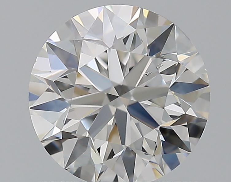 0.8 CaratF-SI1 EX Cut Round Diamond