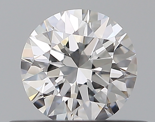 0.4 CaratE-VVS1 EX Cut Round Diamond
