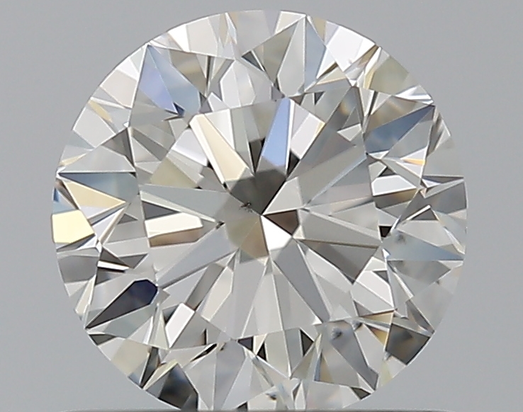 0.77 CaratI-VS2 EX Cut Round Diamond