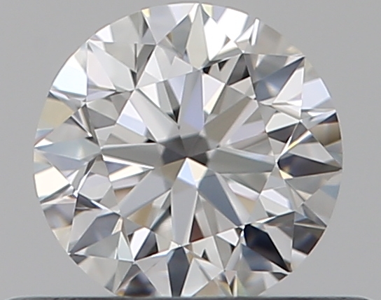 0.38 CaratE-VVS1 EX Cut Round Diamond