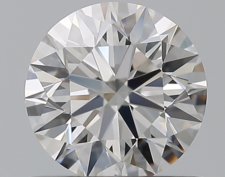 0.76 CaratF-VVS1 EX Cut Round Diamond