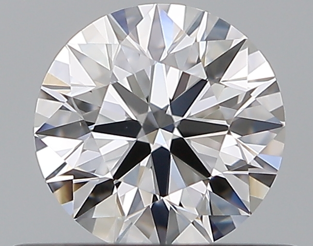 0.5 CaratD-VVS1 EX Cut Round Diamond