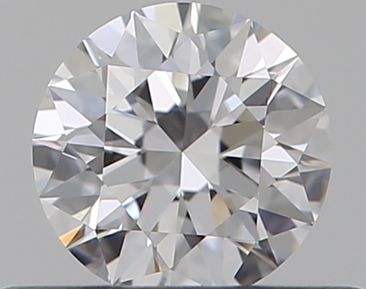 0.33 CaratD-VVS2 EX Cut Round Diamond