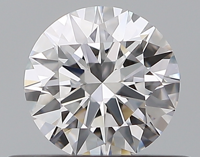0.43 CaratD-VVS2 EX Cut Round Diamond