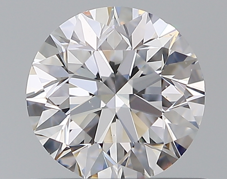 0.7 CaratD-VS2 EX Cut Round Diamond