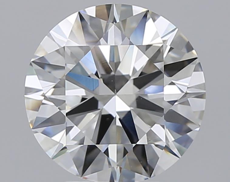 3 CaratI-VS1 EX Cut Round Diamond