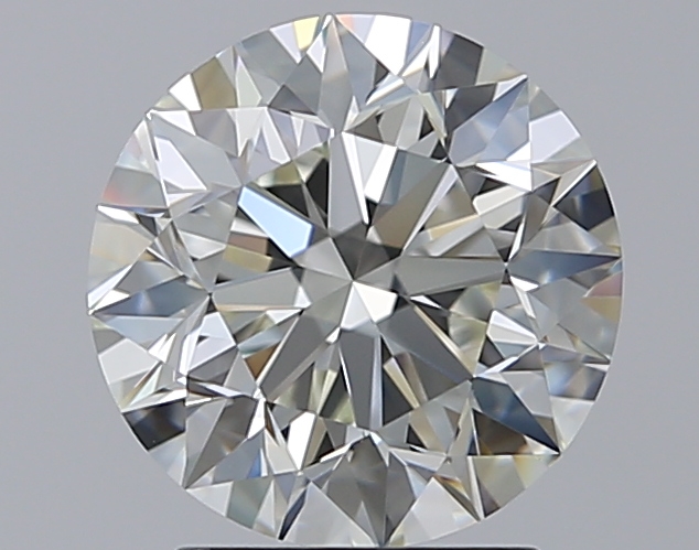 2.5 CaratJ-IF EX Cut Round Diamond