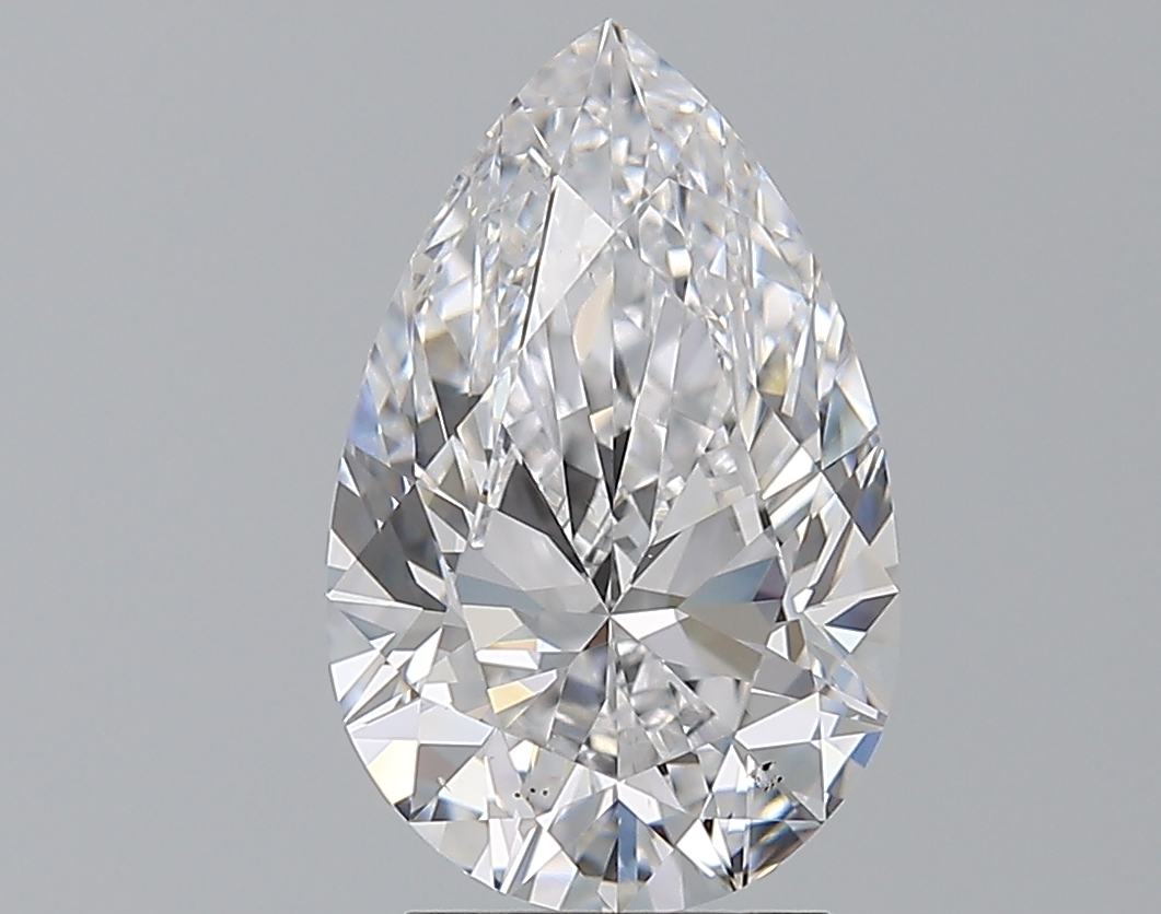 3 CaratD-VS2 - Cut Pear Diamond