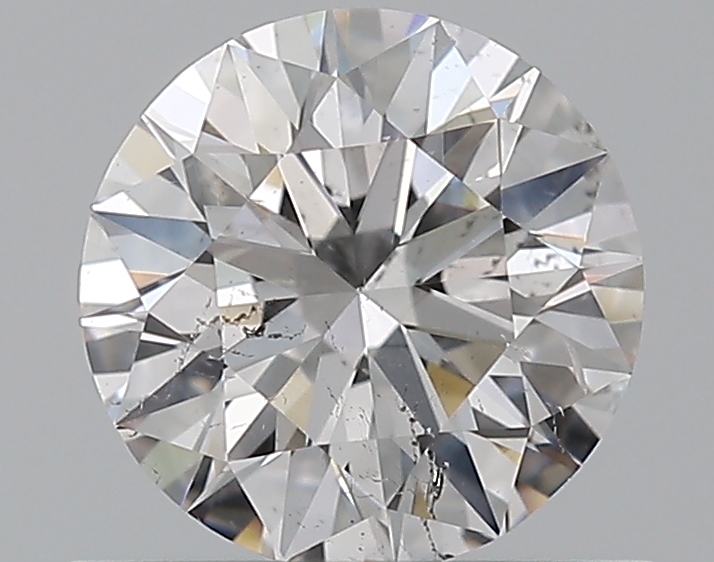 0.67 CaratD-SI2 EX Cut Round Diamond