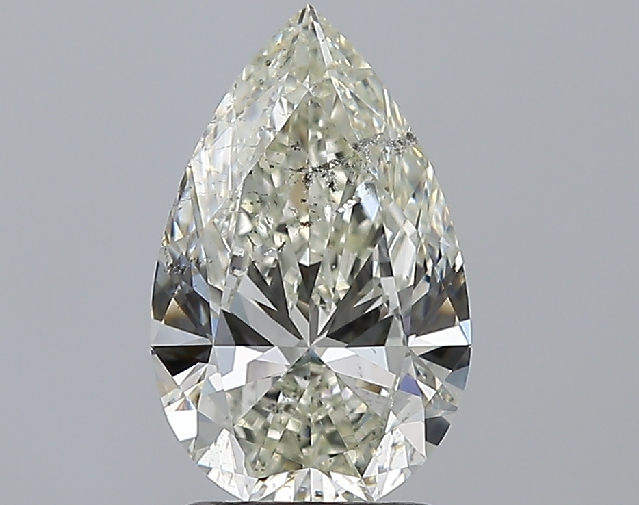 2.01 CaratK-SI2 - Cut Pear Diamond