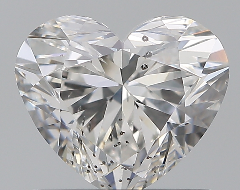 1 CaratG-SI2 - Cut Heart Diamond