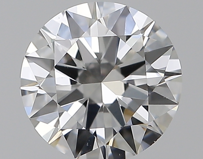 0.75 CaratE-VS1 EX Cut Round Diamond