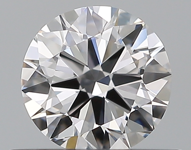 0.42 CaratD-VVS1 EX Cut Round Diamond
