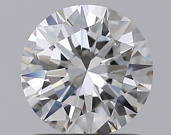 1 CaratE-VVS1 EX Cut Round Diamond