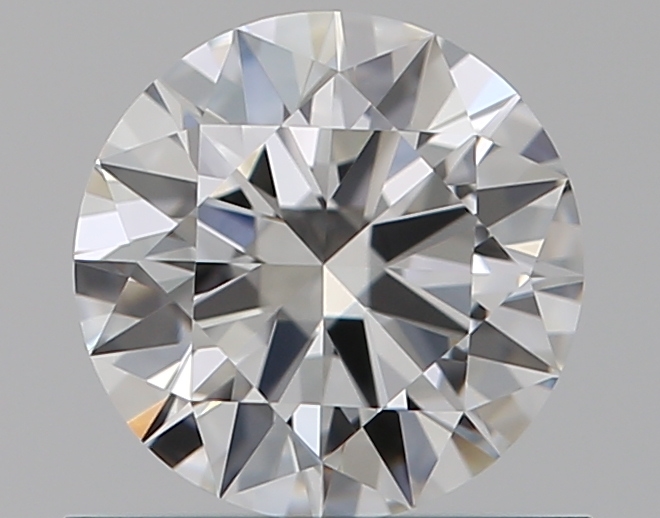 0.65 CaratF-VVS1 EX Cut Round Diamond