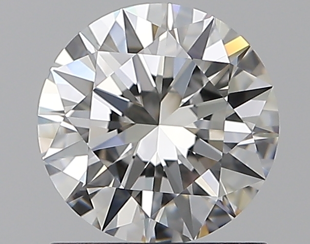 1 CaratG-VVS1 EX Cut Round Diamond
