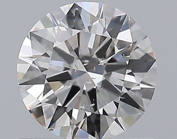 0.75 CaratF-SI1 EX Cut Round Diamond