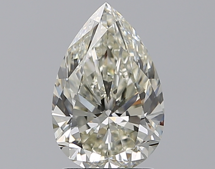 2.01 CaratL-VS2 - Cut Pear Diamond