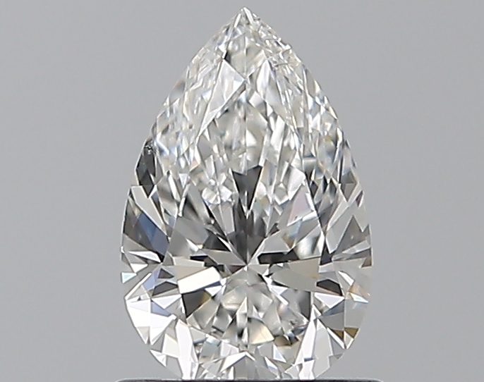 0.9 CaratF-VS2 - Cut Pear Diamond