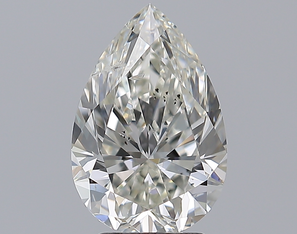 3.01 CaratJ-SI2 - Cut Pear Diamond
