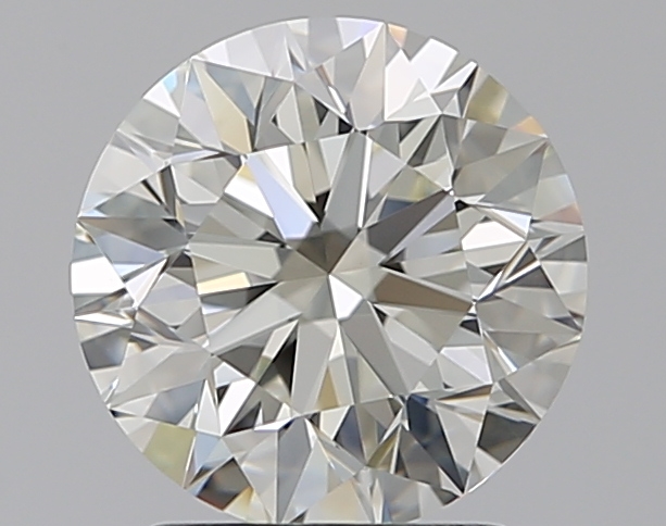 2 CaratK-VVS2 EX Cut Round Diamond