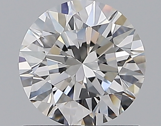1 CaratE-VVS2 EX Cut Round Diamond
