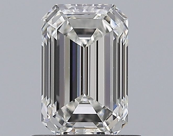0.9 CaratH-VVS2 - Cut Emerald Diamond