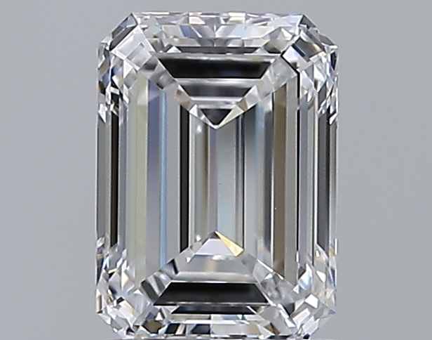 1.2 CaratD-VVS2 - Cut Emerald Diamond